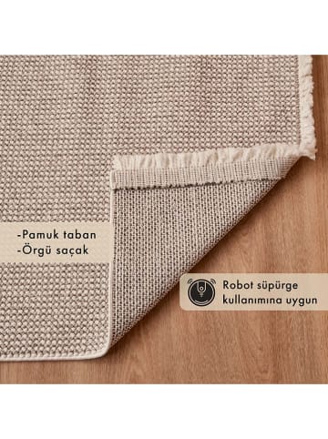 BELLA MAISON Laagpolig tapijt "Arden Modern" grijs