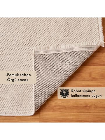 BELLA MAISON Laagpolig tapijt "Arden Modern" beige