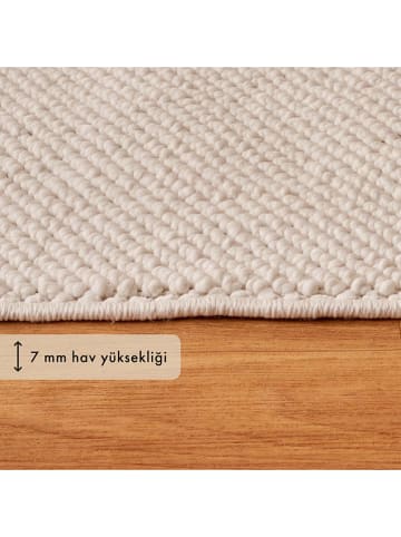 BELLA MAISON Kurzflor-Teppich "Arden Modern" in Beige