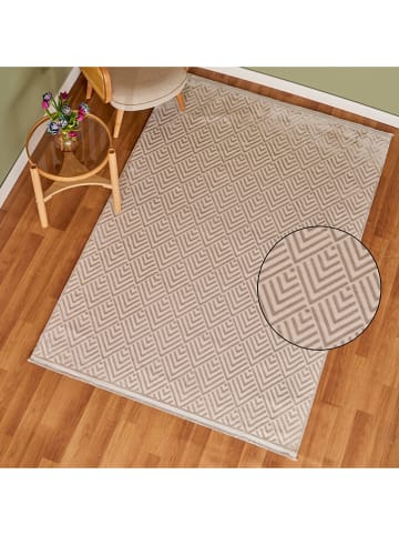 BELLA MAISON Laagpolig tapijt "Veluna" beige