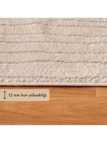 BELLA MAISON Kurzflor-Teppich "Horizon" in Beige