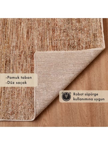 BELLA MAISON Laagpolig tapijt "Lera" oranje