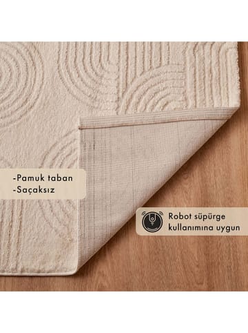 BELLA MAISON Laagpolig tapijt "Moren" beige