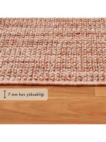 BELLA MAISON Laagpolig tapijt "Arden Modern" oranje