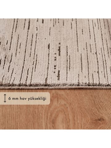 BELLA MAISON Kurzflor-Teppich "Vedra" in Grau