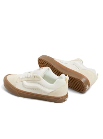 Vans Leder-Sneakers "Knu Skool" in Beige