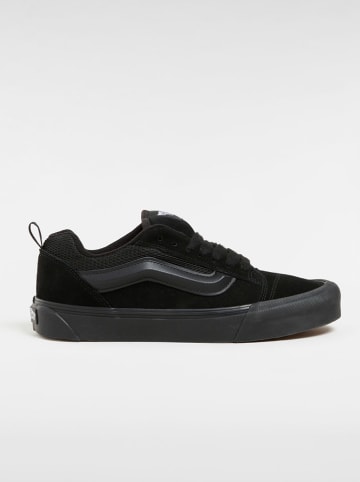 Vans Leder-Sneakers "Knu Skool" in Schwarz