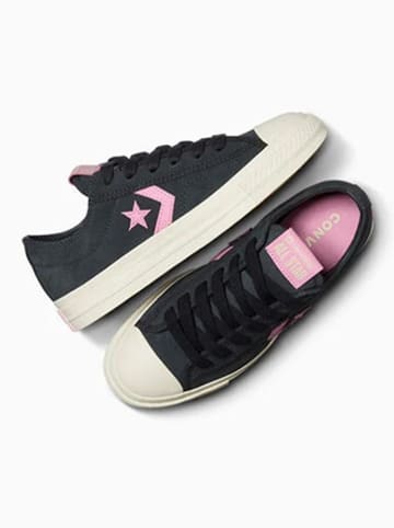Converse Sneakersy "Star Player 76 Shadow" w kolorze jasnoróżowo-czarnym