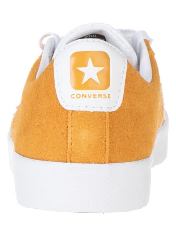 Converse Skórzane sneakersy "Vulc Pro Summer" w kolorze pomarańczowym