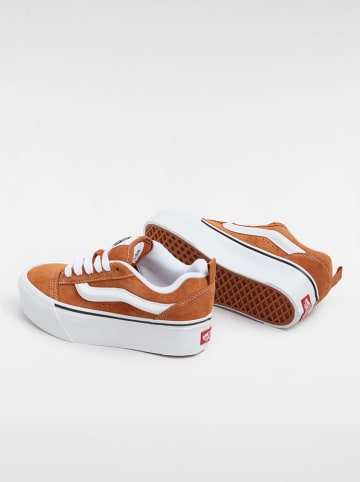 Vans Leder-Sneakers ''Knu Stack'' in Camel