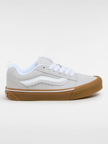 Vans Leder-Sneakers ''Knu Skool'' in Hellgrau