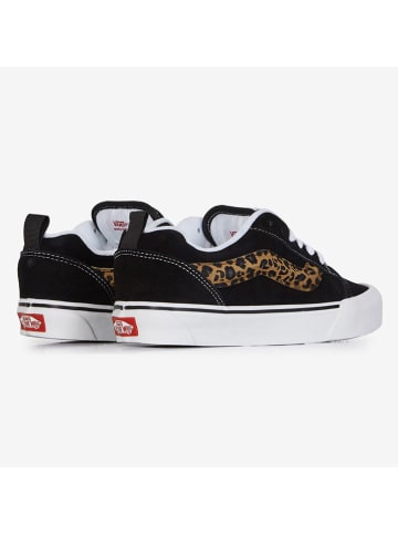 Vans Leder-Sneakers "Knu Skool" in Schwarz
