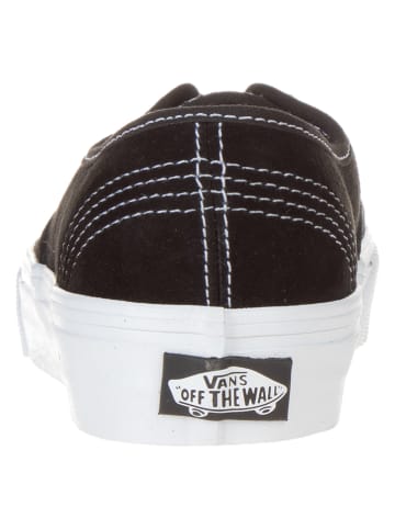 Vans Leren sneakers zwart