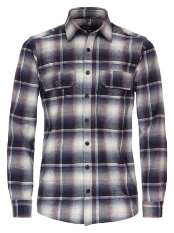 CASAMODA Hemd - Casual fit - in Dunkelblau