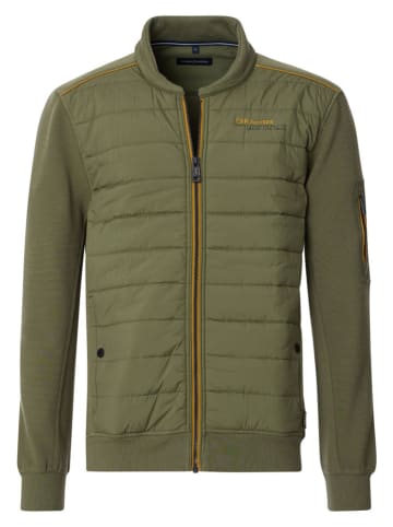 CASAMODA Sweatjacke in Khaki