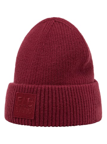 ELBSAND Czapka beanie "Nora" w kolorze czerwonym