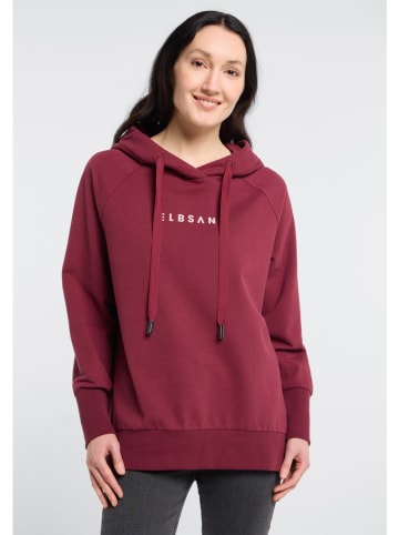 ELBSAND Hoodie "Svana" rood
