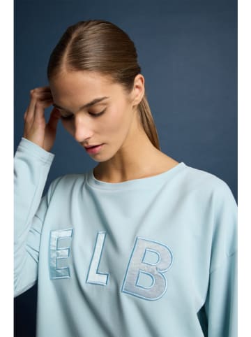 ELBSAND Bluza "Aleah" w kolorze błękitnym