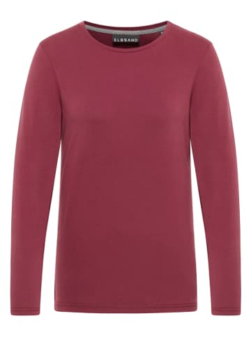ELBSAND Koszulka "Sanne" w kolorze czerwonym
