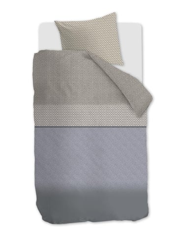 Beddinghouse Bettwäsche-Set ''Jimmy'' in Beige/ Blau