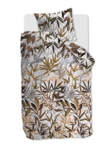 Beddinghouse Bettwäsche-Set "Mya" in Weiß/ Braun