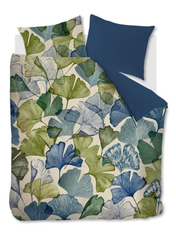 Beddinghouse Satijnen beddengoedset ''Sue'' groen/blauw