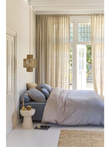 Beddinghouse Bettwäsche-Set ''Alvaro'' in Dunkelblau/ Beige