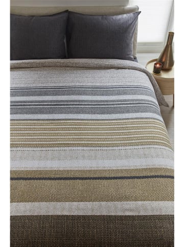 Beddinghouse Flanellen beddengoedset "Arvin" beige/lichtbruin