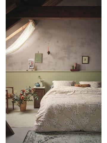 Beddinghouse Beddengoedset "Blooming Flowers" beige/wit