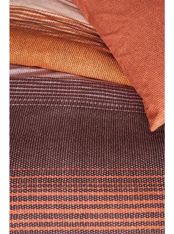 Beddinghouse Renforcé beddengoedset "Bruno" oranje/bruin