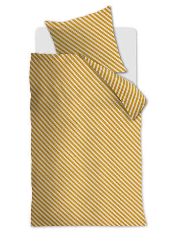 Beddinghouse Beddengoedset "Care" mosterdgeel/crème