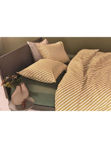 Beddinghouse Beddengoedset "Care" mosterdgeel/crème