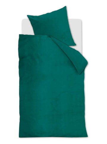 Beddinghouse Renforcé beddengoedset "Care" groen