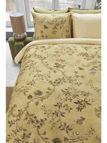 Beddinghouse Satin-Bettwäsche-Set "Charlotte" in Oliv