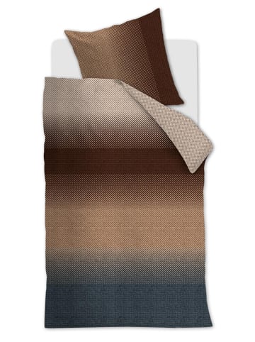 Beddinghouse Satijnen beddengoedset "Duco" rood/blauw