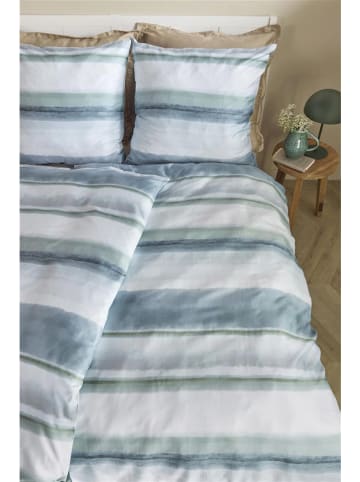 Beddinghouse Satin-Bettwäsche-Set "Emelia" in Blau