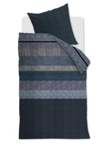 Beddinghouse Flanellen beddengoedset "Enzo" blauw