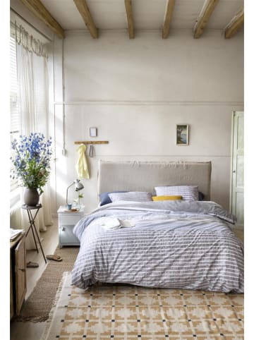 Beddinghouse Beddengoedset ''France'' grijs/lichtblauw