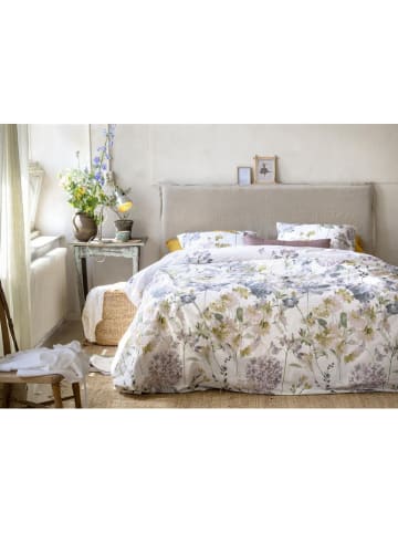 Beddinghouse Beddengoedset ''Hortensia'' crème/lichtblauw