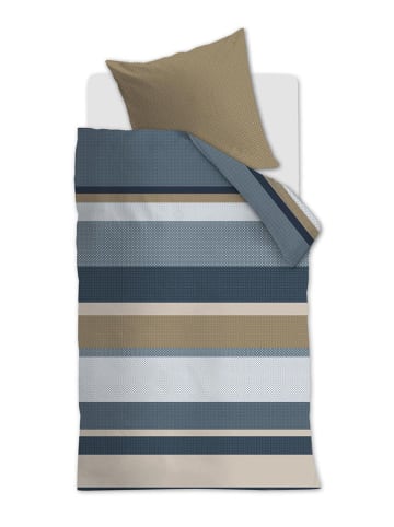 Beddinghouse Satijnen beddengoedset "Ines" blauw