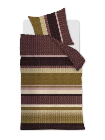 Beddinghouse Renforcé beddengoedset "Jorren" rood/geel/beige