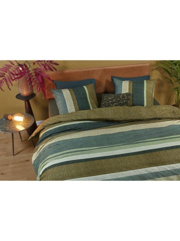 Beddinghouse Beddengoedset "Jorren" blauw/kaki