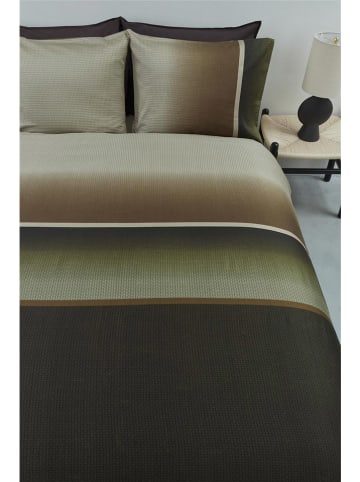 Beddinghouse Satijnen beddengoedset "Kian" groen
