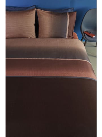 Beddinghouse Satin-Bettwäsche-Set "Kian" in Braun