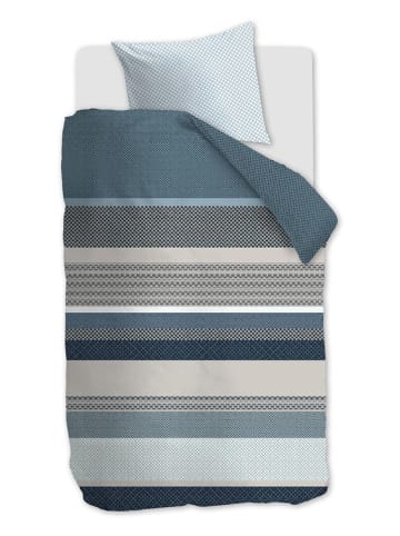 Beddinghouse Satijnen beddengoedset "Lennart" blauw