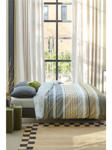 Beddinghouse Beddengoedset "Lex" bruin/lichtblauw