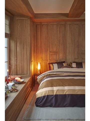 Beddinghouse Komplet pościeli satynowej "Marli" w kolorze jasnobrązowym