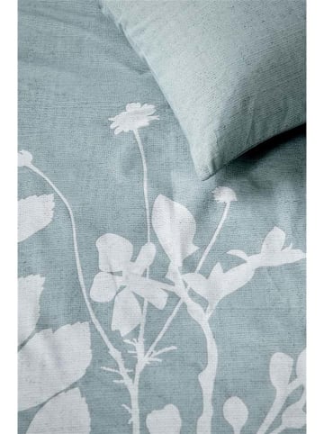 Beddinghouse Renforcé beddengoedset "Plant" lichtblauw
