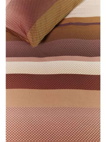 Beddinghouse Satijnen beddengoedset "Rhys" lichtbruin