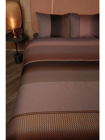Beddinghouse Satin-Bettwäsche-Set "Shade" in Braun
